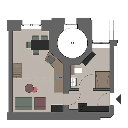 Apartament Loftbruecke, Am Platz Der Luftbruecke Berlin