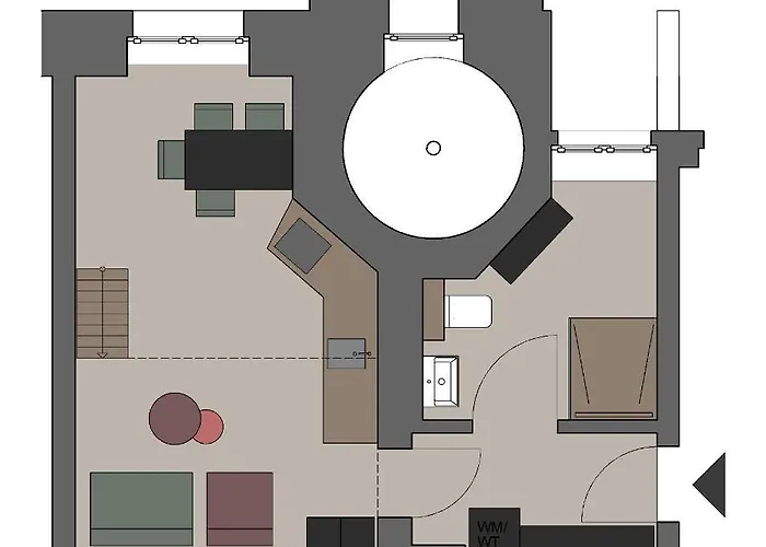 Lägenhet Loftbruecke, Am Platz Der Luftbruecke Berlin